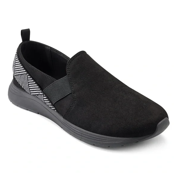 Easy Spirit Shoes Easy Spirit Lora Slip On Black Walking Shoes